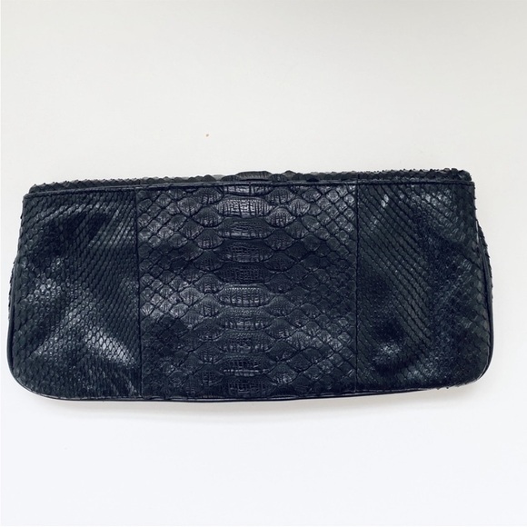 Rafe leather croc embossed clutch - Picture 7 of 10